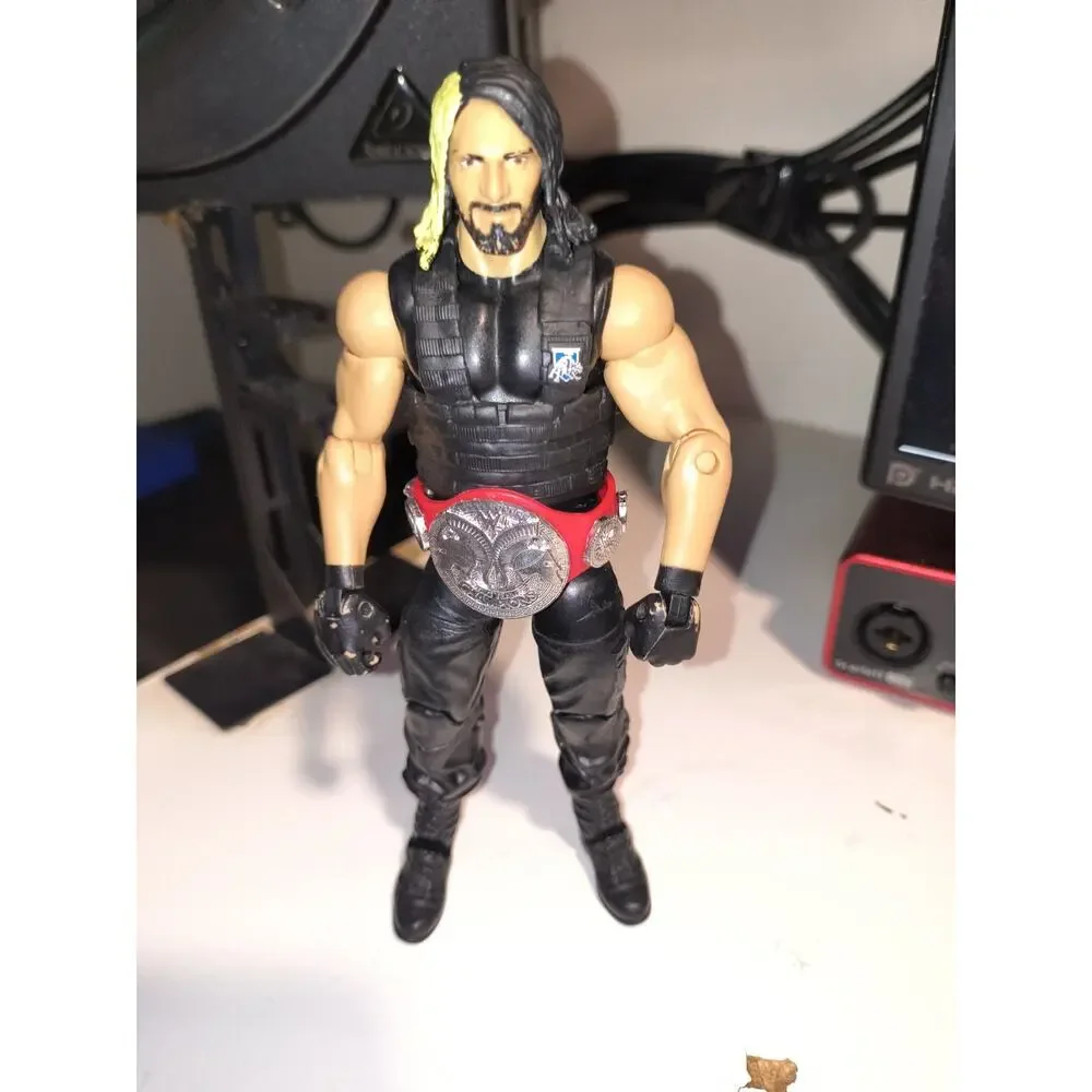 WWE Elite The Shield Roman Reigns Seth Rollins Dean Ambrose With Championships